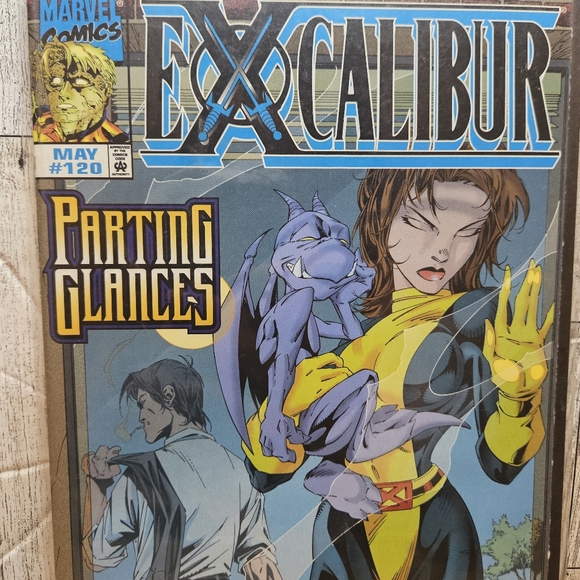 Excalibur #120 Marvel Comics 1988 Comic Book Parting Glances - Picture 3 of 5